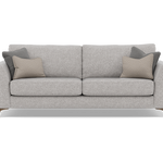 Chilton 3 Seater Sofa - 3 Seater Sofa Fabric 3 Seater Sofas Sterling Home 3 Chrome Feet Barley Clay