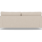 Chilton 3 Seater Sofa - 3 Seater Sofa Fabric — Chrome Feet / Barley Linen, gallery image 2