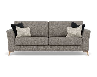 Chilton 3 Seater Sofa - 3 Seater Sofa Fabric 3 Seater Sofas Sterling Home 6 Light Feet Barley Charcoal