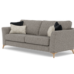 Chilton 3 Seater Sofa - 3 Seater Sofa Fabric — Light Feet / Barley Charcoal, gallery image 3