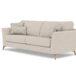 Chilton 3 Seater Sofa - 3 Seater Sofa Fabric — Light Feet / Barley Linen, gallery image 3