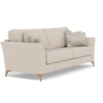 Chilton 3 Seater Sofa - 3 Seater Sofa Fabric — Light Feet / Barley Linen, gallery image 1