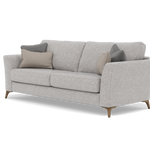 Chilton 3 Seater Sofa - 3 Seater Sofa Fabric — Smoke Feet / Barley Clay, gallery image 3