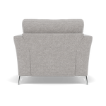 Chilton Armchair - Chair Fabric — Chrome Feet / Barley Clay, gallery image 2