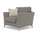 Chilton Armchair - Chair Fabric — Light Feet / Barley Charcoal, gallery image 3