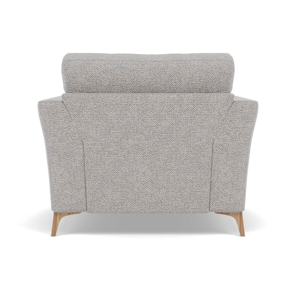Chilton Armchair - Chair Fabric — Light Feet / Barley Clay, gallery image 2