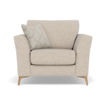 Chilton Armchair - Chair Fabric Armchairs Sterling Home 8 Light Feet Barley Linen