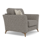 Chilton Armchair - Chair Fabric — Smoke Feet / Barley Charcoal, gallery image 1