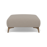 Chilton Footstool - Designer Stool Accent Fabric Footstools Sterling Home 3 Capri Ash