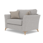 Chilton Loveseat - Cuddler Sofa Fabric — Light Feet / Barley Clay, gallery image 3