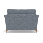 Chilton Loveseat - Cuddler Sofa Fabric — Light Feet / Barley Marine, gallery image 2