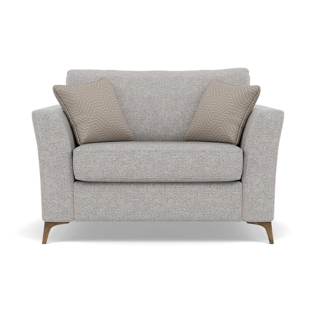 Chilton Loveseat - Cuddler Sofa Fabric Loveseats Sterling Home 12