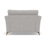 Chilton Loveseat - Cuddler Sofa Fabric — Smoke Feet / Barley Clay, gallery image 2