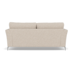 Chilton Small 3 Seater Sofa - 2.5 Seater Sofa Fabric — Chrome Feet / Barley Linen, gallery image 2