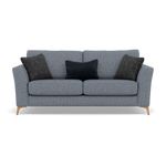Chilton Small 3 Seater Sofa - 2.5 Seater Sofa Fabric 3 Seater Sofas Sterling Home 9 Light Feet Barley Marine