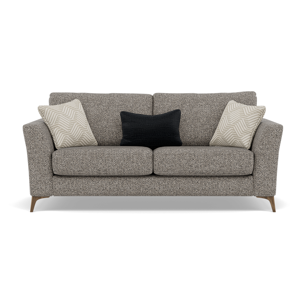 Chilton Small 3 Seater Sofa - 2.5 Seater Sofa Fabric 3 Seater Sofas Sterling Home 11