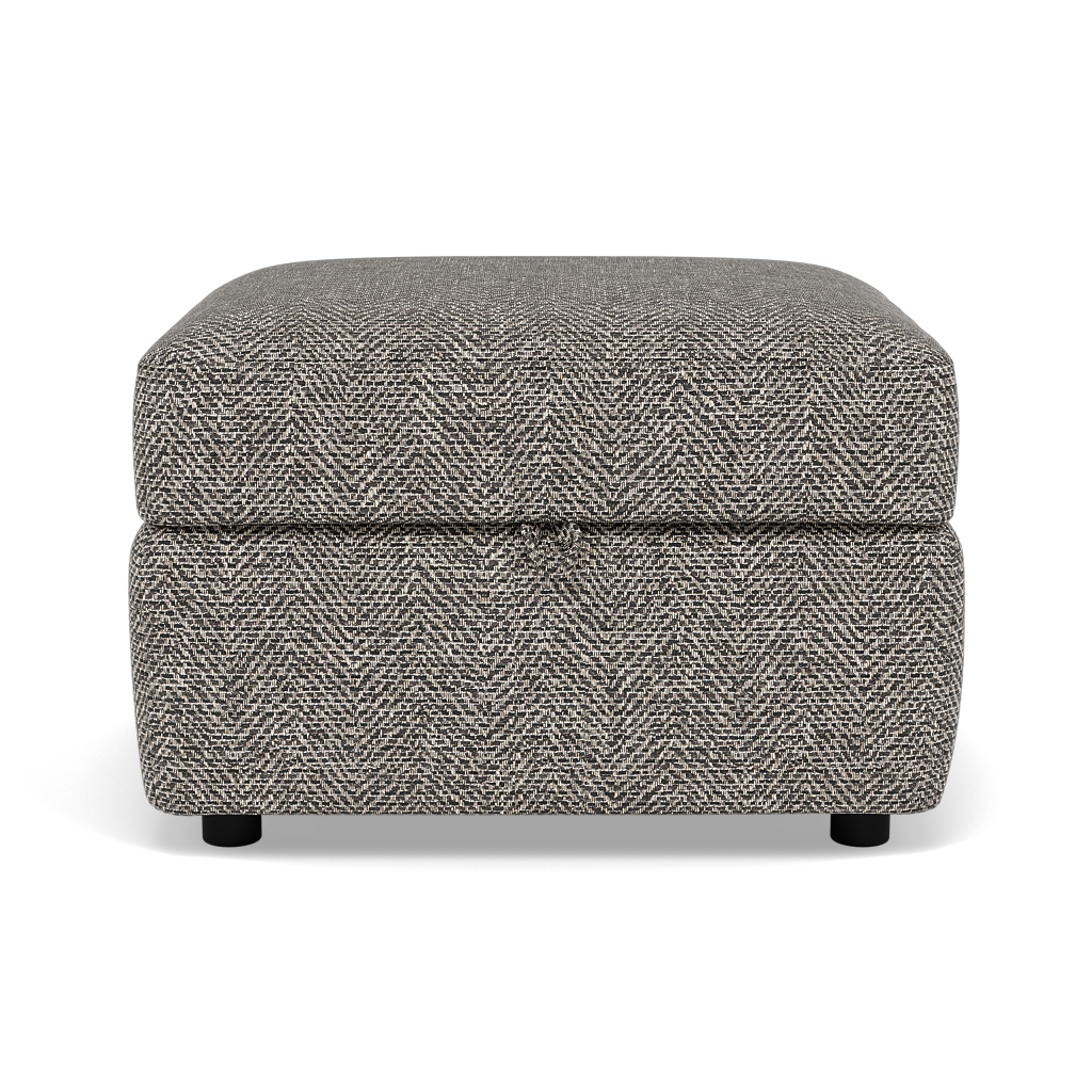 Chilton Storage Footstool - Storage Stool Fabric Footstools Sterling Home 3 Barley Charcoal