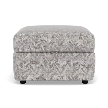 Chilton Storage Footstool - Storage Stool Fabric Footstools Sterling Home 4 Barley Clay