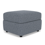 Chilton Storage Footstool - Storage Stool Fabric — Barley Marine, gallery image 3