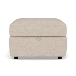 Chilton Storage Footstool - Storage Stool Fabric Footstools Sterling Home 1 Barley Linen