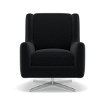 Chilton Swivel Armchair - Swivel Chair Fabric Armchairs Sterling Home 3 Kobe Charcoal