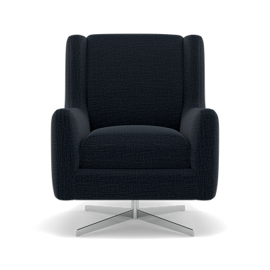 Chilton Swivel Armchair - Swivel Chair Fabric Armchairs Sterling Home 4 Kobe Ink