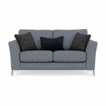Chilton 2 Seater Sofa - 2 Seater Sofa Fabric 2 Seater Sofas Sterling Home 12 Chrome Feet Barley Marine