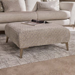 Chilton Footstool - Designer Stool Fabric Footstools Sterling Home 2