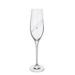 Dartington Set Of 2 Clear Flute Glasses - Flute Clear Sterling Home 2