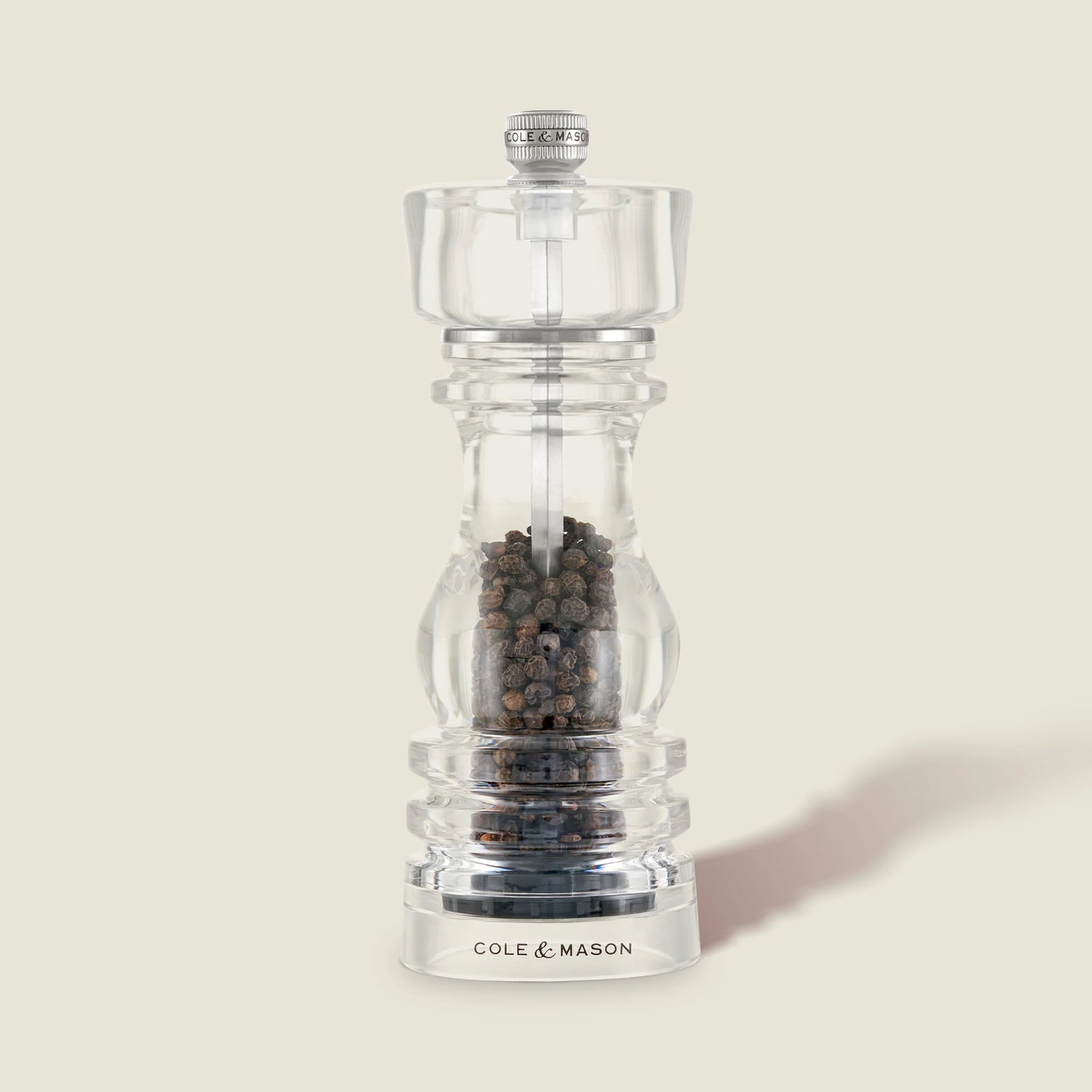 London Pepper Mill Acrylic 18CM Sterling Home 2