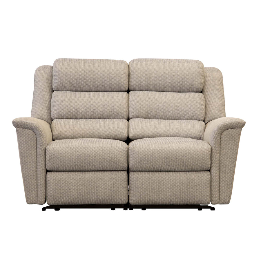 Parker Knoll Colorado 2 Seater Recliner Sofa - 2 Seater Power Recliner Leather Sterling Home 1