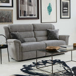 Parker Knoll Colorado Large 2 Seater Sofa - Large 2 Seater Sofa Leather Sterling Home 2