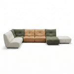 Comet Corner Sofa With Footstool - Combination 1 - Corner Sofa Group Cat 20S + Fabric