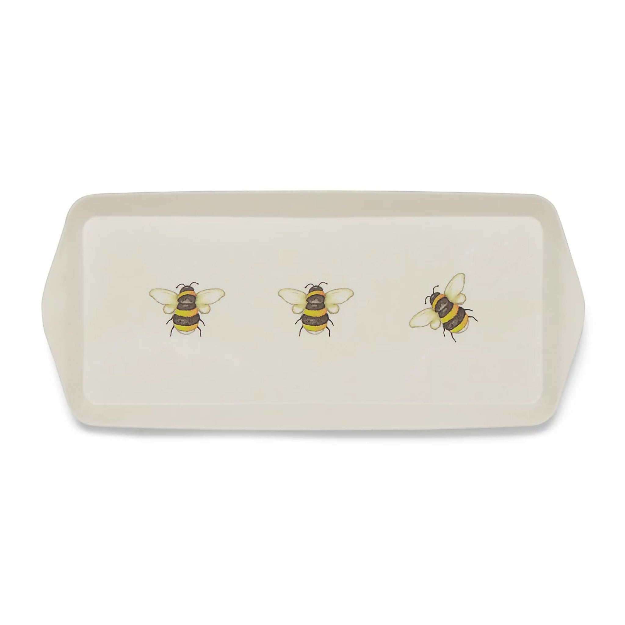 Bumble Bees Small Tray - Bumble Bees Small Tray Bamboo Mix Fibre Sterling Home 2