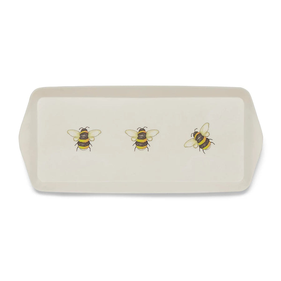 Bumble Bees Small Tray - Bumble Bees Small Tray Bamboo Mix Fibre Sterling Home 2