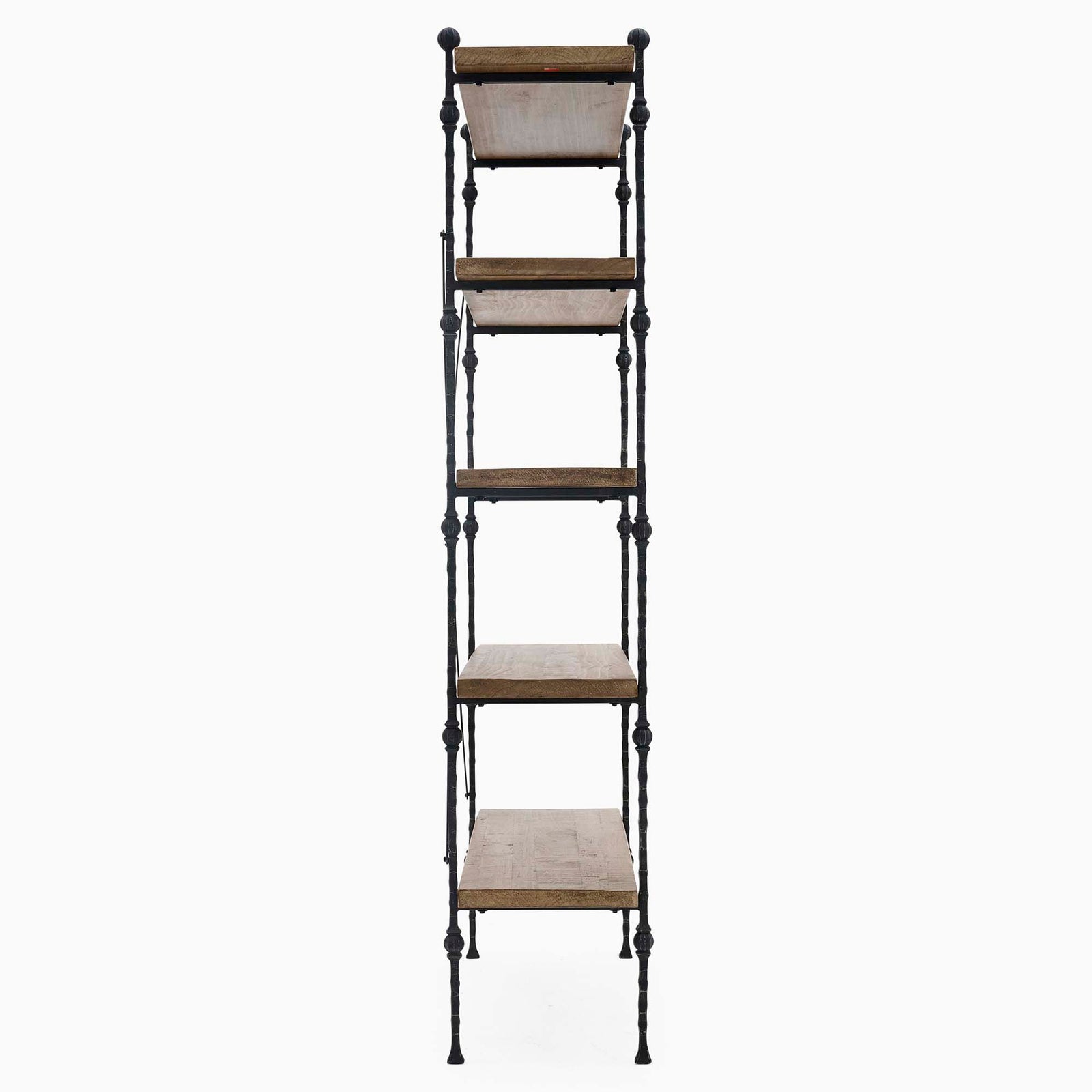 Coralia Bookcase - Bookcase Reclaimed Solid Wood Storage Sterling Home 3
