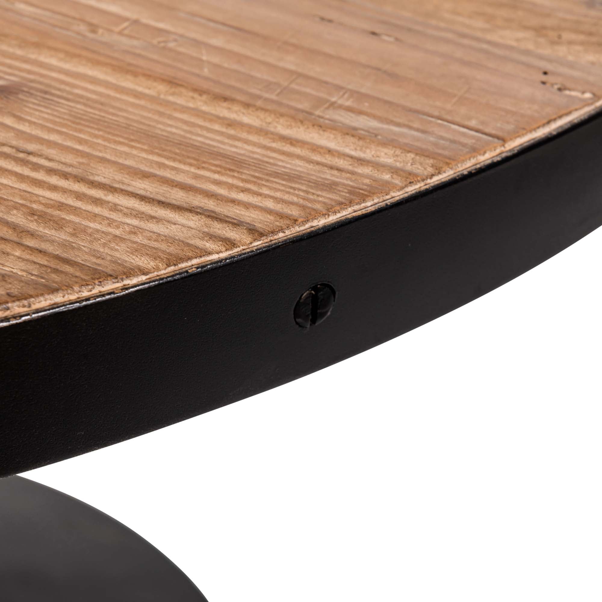 Coralia Round Dining Table - Round Dining Table Reclaimed Solid Wood Tables Sterling Home 3