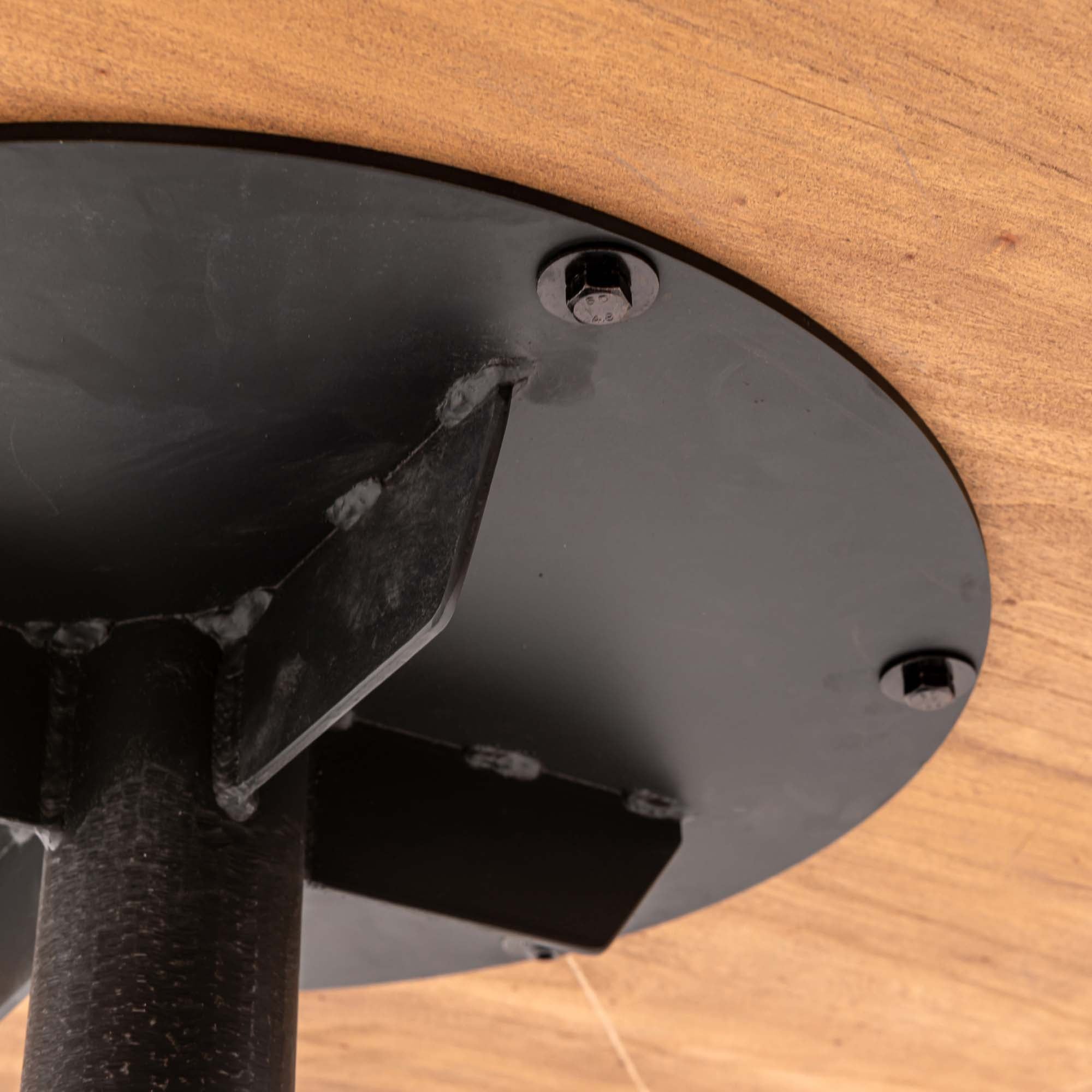 Coralia Round Dining Table - Round Dining Table Reclaimed Solid Wood Tables Sterling Home 4