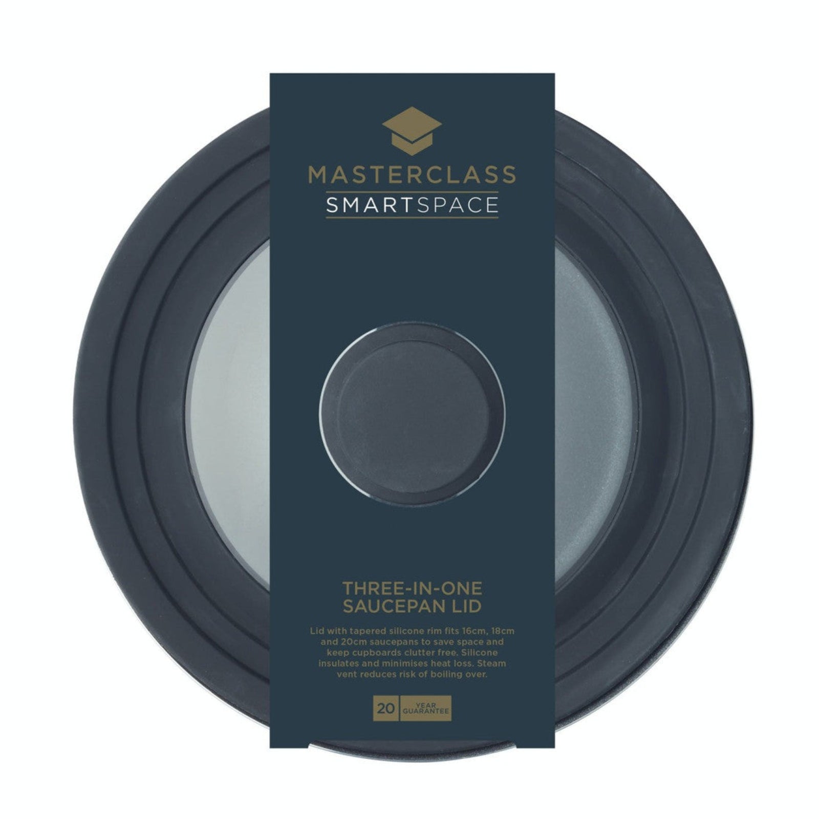 MasterClass 3-In-1 Saucepan Lid - MasterClass 3-In-1 Saucepan Lid Sterling Home 2