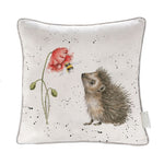 Wrendale Awaking Hedgehog Square Cushion - Awakening Hedgehog Square Cushion 40CM Sterling Home 2