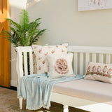 Wrendale Awaking Hedgehog Square Cushion