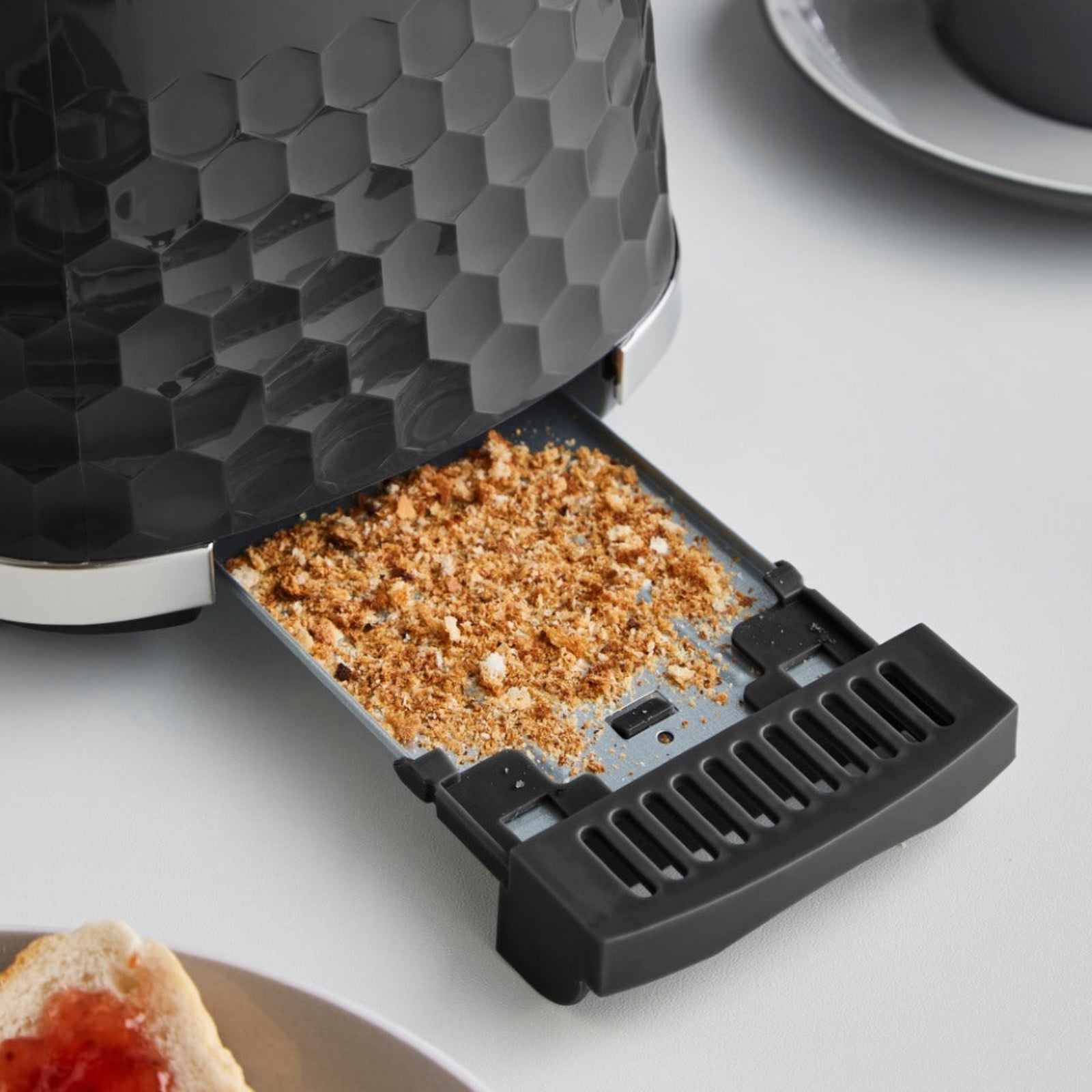 Hive Black 2 Slice Toaster Sterling Home 4