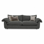Vogue Williams Bayswater Extra Large Sofa - Extra Large Sofa Matt Chenille 4 Seater Sofas Sterling Home 3 Matt Chenille Midnight