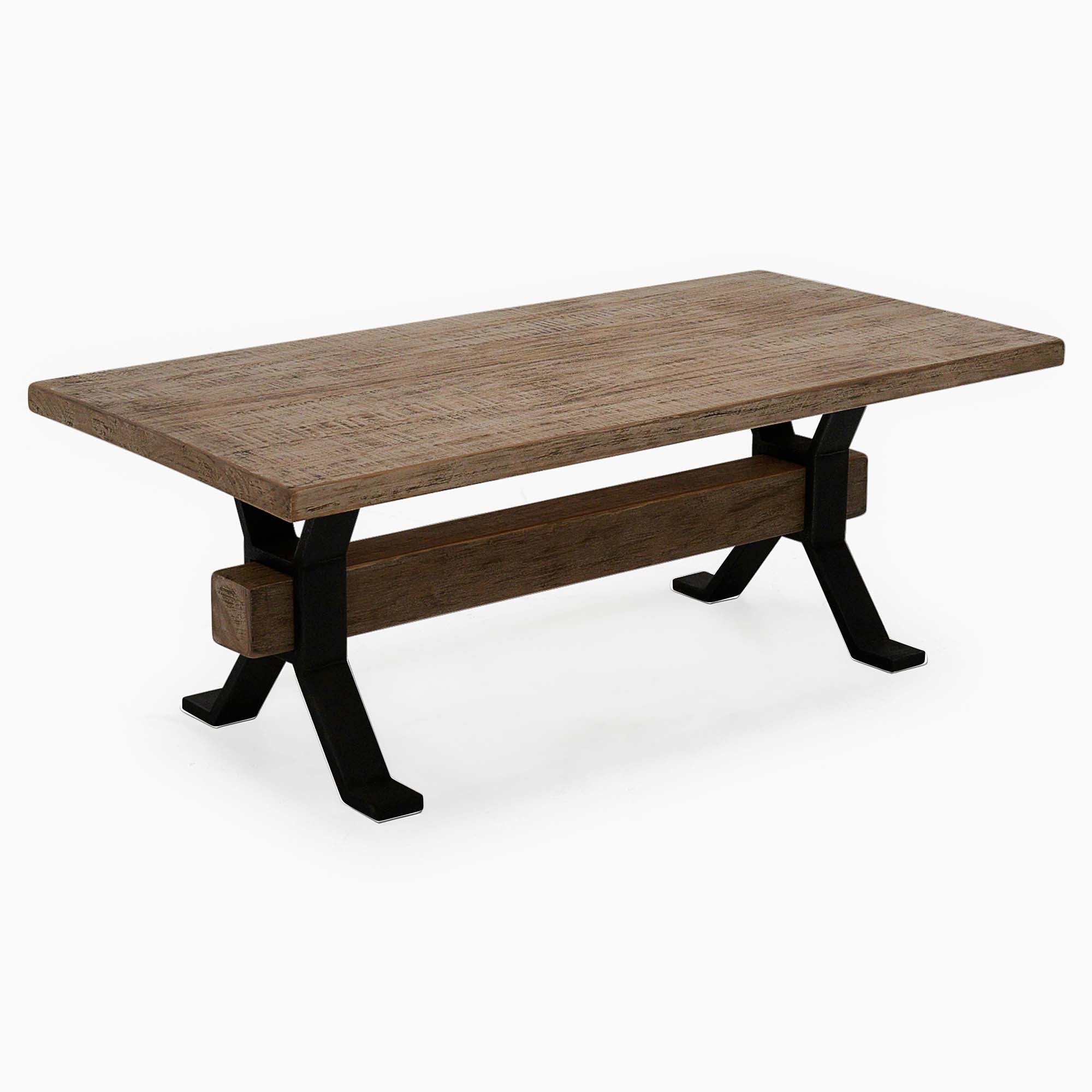 Dakota Coffee Table - Coffee Table Reclaimed Solid Wood Tables Sterling Home 1