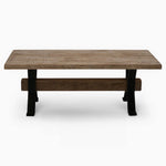Dakota Coffee Table - Coffee Table Reclaimed Solid Wood Tables Sterling Home 3