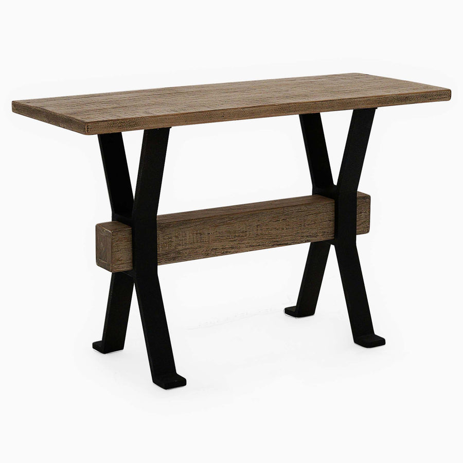 Dakota Console Table - Console Table Reclaimed Solid Wood Tables Sterling Home 1