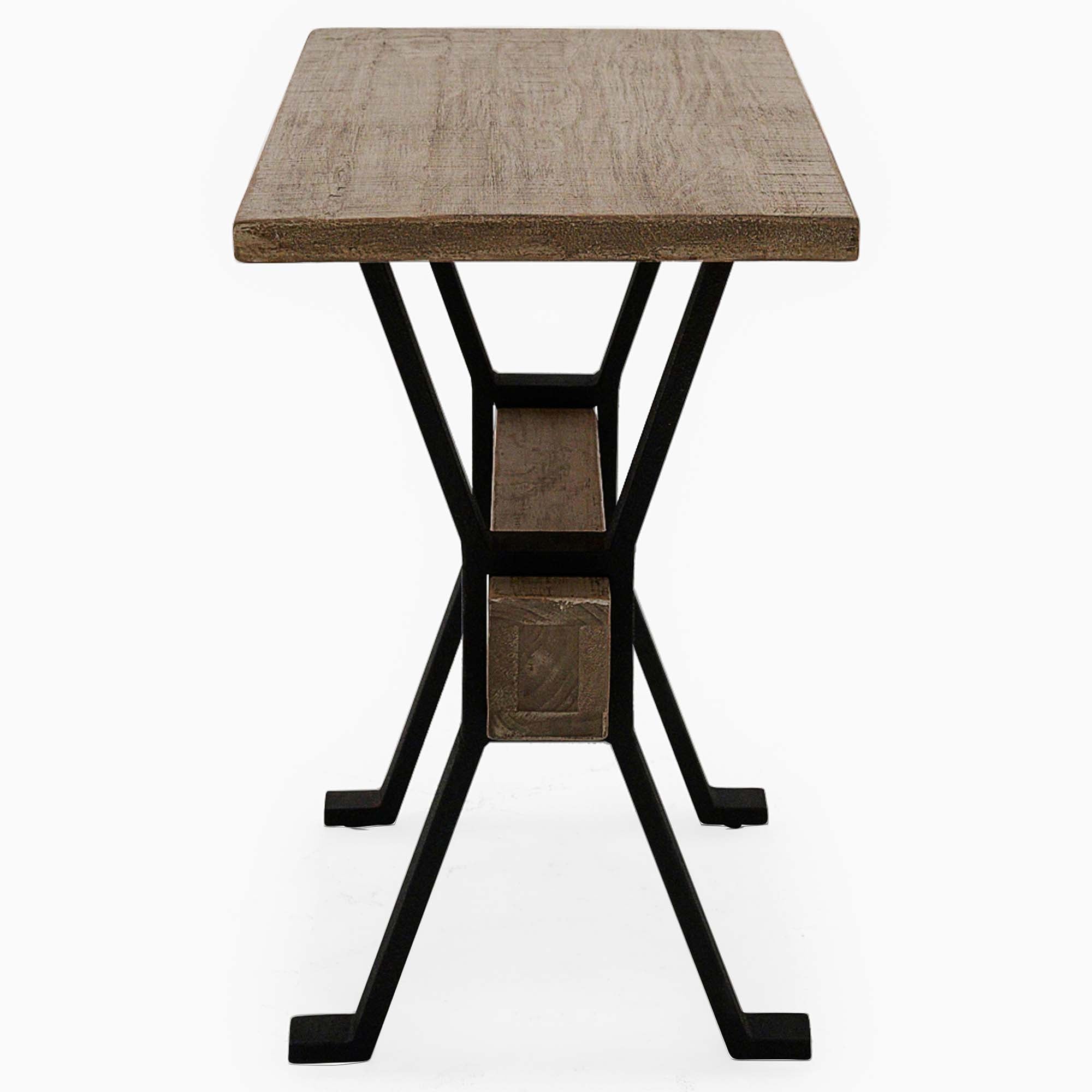 Dakota Console Table - Console Table Reclaimed Solid Wood Tables Sterling Home 4