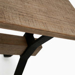 Dakota Console Table - Console Table Reclaimed Solid Wood Tables Sterling Home 6