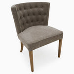 Dakota Button Back Dining Chair - Button Back Chair Grey Chairs Sterling Home 9