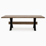 Dakota Large Dining Table & 4 Dining Chairs Set Tables Sterling Home 2